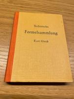 Kurt Gieck: Technische Formelsammlung