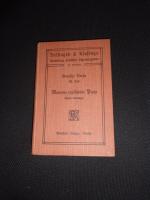 Dr. Gustav Porger: Deutsche Prosa III. T