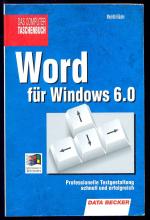 Word für Windows 6.0