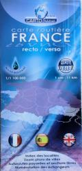 carte routiere France - recto/verso -