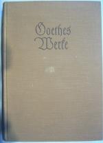 Johann Wolfgang von Goethe: Goethes Werk Johann Wolfgang von Goethe: Goethes Werk