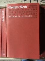 Goethe, Johann W von: Goethes Werke - We