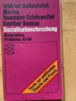 Sozialisationsforschung.  -- - Materialien, Probleme, Kritik