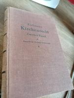 Lehrbuch des Kirchenrechts auf Grund des Codex Iuris Canonici. II.Band: Sachenrecht, Prozeßrecht, Strafrecht. 3.Aufl.Paderborn 1930, XII,598 S, Oln, 211