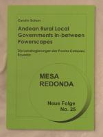 Carolin Schurr: Andean Rural Local Gover Carolin Schurr: Andean Rural Local Gover