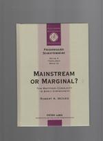 Friedbert Ninow: Mainstream or Marginal? Friedbert Ninow: Mainstream or Marginal?