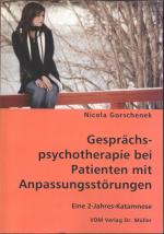 Gesprächspsychotherapie bei Patienten mit Anpassungsstörungen: Eine 2-Jahres-Katamnese