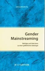 Gender Mainstreaming - Beträge und Inter Gender Mainstreaming - Beträge und Inter