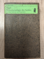 Georg Wilhelm Friedrich Hegel; Nachwort Georg Wilhelm Friedrich Hegel; Nachwort