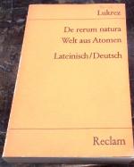 Lucretius Carus, Titus: De rerum natura Lucretius Carus, Titus: De rerum natura