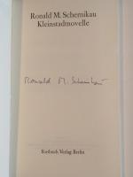 Schernikau, Ronald M.: Kleinstadtnovelle