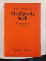 Schönke, Adolf; Schröder, Horst: Strafge Schönke, Adolf; Schröder, Horst: Strafge