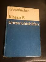 Geschichte Klasse 5 Unterrichtshilfen DDR 1988 VVW Lehrerband