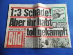 BILD-ZEITUNG vom 12.07.1982 WM Finale 1982 Geschenkidee Fußball WM 1982