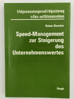 Speed-Management zur Steigerung des Unternehmenswertes