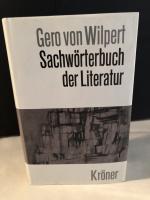 Sachwörterbuch der Literatur