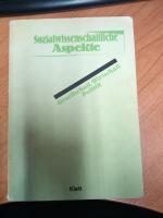 Sozialwissenschaftliche Aspekte.