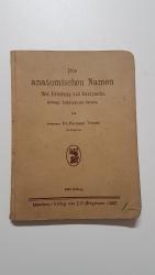 Die anatomischen Namen. Ihre Ableitung und Aussprache