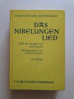 Helmut de Boor (Hrsg.): Das Niblungen Li Helmut de Boor (Hrsg.): Das Niblungen Li