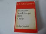 Staatshaftungsrecht. Schriftenreihe der Juristischen Schulung. Herausgeber RA Dr. Hermann Weber. Heft 15. Softcover