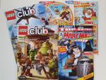 2 x Lego Club 5-2012 u. 2-2009 + 3 x Micky Maus Heft