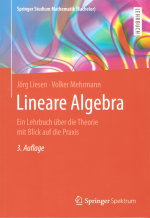 Lineare Algebra - Ein Lehrbuch über die Theorie mit Blick auf die Praxis