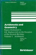 J Coates: Arithmetic (Progress in Mathem J Coates: Arithmetic (Progress in Mathem
