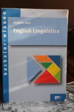 English Linguistics - An Introduction