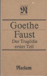 Johann Wolfgang Goethe: Faust - Der Trag Johann Wolfgang Goethe: Faust - Der Trag