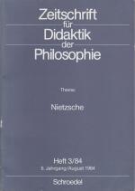 Zeitschrift für Didaktik der Philosophie Zeitschrift für Didaktik der Philosophie