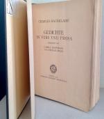 Baudelaire - Gedichte in Vers und Prosa. Übersetzt von Camill Hoffmann und Stefan Zweig.