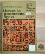 Literatura hispanoamericana: Siglo XX. Lectura crítica de la literatura española 25.