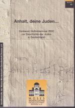 Ulbrich, Bernd G: Anhalt, deine Juden...