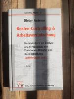 Dieter Andreas: Kosten-Controlling & Arb Dieter Andreas: Kosten-Controlling & Arb