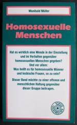 Homosexuelle Menschen (1. Auflage 1988)