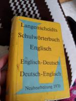 Unbekannt: Langenscheidt Schulwörterbuch