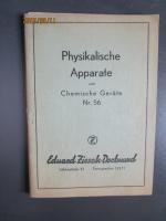 Physikalische Apparate und Chemische Geräte - mit Preisliste