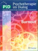 Psychotherapie im Dialog Heft 3/2009: Burnout