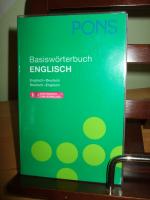 PONS Basiswörterbuch Englisch   ___    Mit Download-Wörterbuch  //  Englisch-Deutsch - Deutsch-Englisch