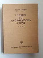 A.F. Hollemann; Egon Wirberg: Lehrbuch d