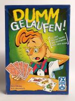 Dumm gelaufen - Was schief gehen kann, geht schief 1998 FX Spiele - 2 bis 6 Spieler - ab 10 Jahren - Spieldauer ca 30 Minuten