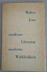 Walter Jens: moderne Literatur moderne W