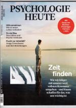 Psychologie Heute Oktober 10 / 2021 - Titelthema: Zeit finden