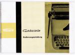 Triumph Werke: Gabriele Bedienungsanleit