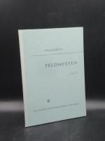 H Volquardts: Feldmessen, Teil 1 - Mit 1