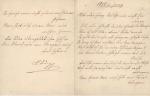 Eigenhändiges Gedicht]. -