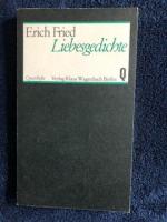 Erich Fried: Liebesgedichte
