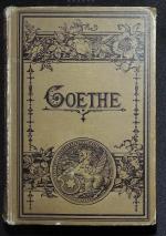 Johann Wolfgang: Goethe Johann Wolfgang: Goethe