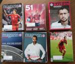 FC Bayern Magazin 2013-2015 komplett und viele weitere Einzelhefte