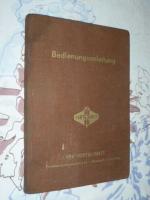 Bedienungsanleitung für die Mähdrescher E 174 und E 175 ( VEB Fortschritt, von 1962 )